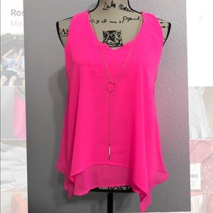 Mine pink top Small